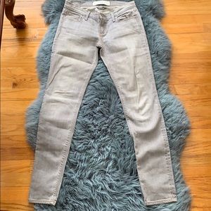 Light wash jeans